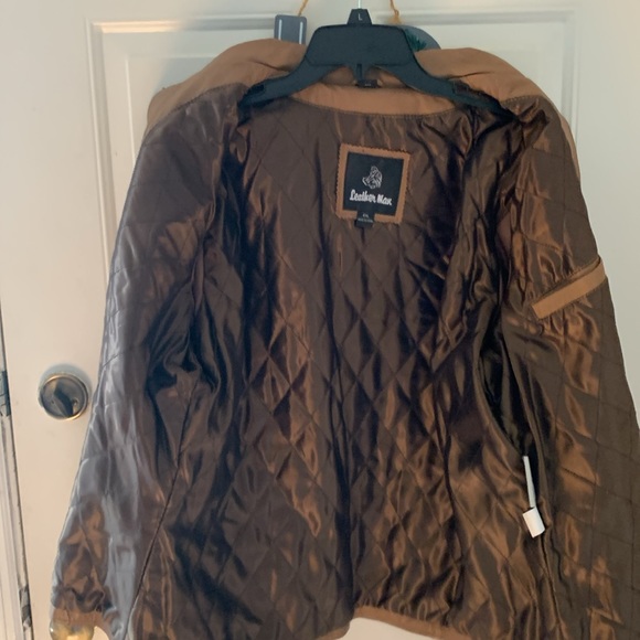 Leather jacket size 4x Tan unisex (Leather Man) - Picture 2 of 3